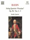 HAYDN: String Quartets Op. 50, Nos. 1- 3, 'Prussian'@